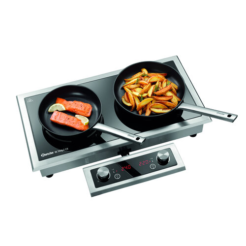 Bartscher Kuchnia indukcyjna z 2 polami grzewczymi 7 kW, 400V Bartscher Kuchnia indukcyjna z 2 polami grzewczymi 7 kW, 400V