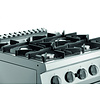 Bartscher Kuchnia gazowa z 4 palnikami 36,9 kW z piekarnikiem gazowym GN 2/1 Bartscher Kuchnia gazowa z 4 palnikami 36,9 kW z piekarnikiem gazowym GN 2/1