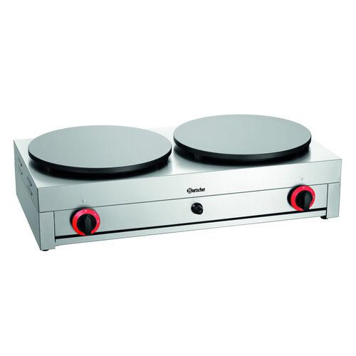 Bartscher Naleśnikarka gazowa podwójna 6kW