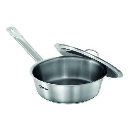 Bartscher Patelnia ze stali szlachetnej Ø240 z pokrywką