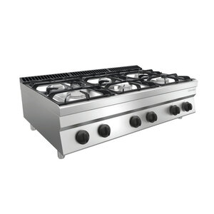 Bartscher Kuchnia gazowa z 6 palnikami 34.5 kW Bartscher Kuchnia gazowa z 6 palnikami 34.5 kW