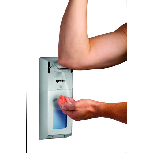 Bartscher Dozownik na płyn dezynfekujący, łokciowy 1L