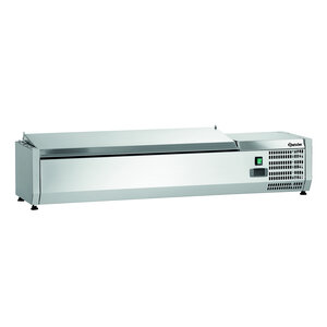 Bartscher Nadstawka chłodnicza do przechowywania składników 5x GN 1/4, od 0 do 10°C z pokrywą ze stali nierdzewnej Bartscher Nadstawka chłodnicza do przechowywania składników 5x GN 1/4, od 0 do 10°C z pokrywą ze stali nierdzewnej