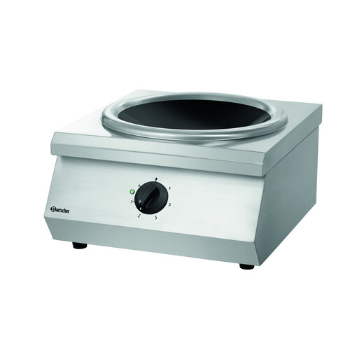 Bartscher Wok indukcyjny Ø370 mm, 8kW, 400V