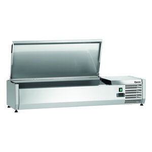 Bartscher Nadstawka chłodnicza do przechowywania składników 3x GN 1/3 + 1x GN 1/2, od 0 do 10°C z pokrywą ze stali nierdzewnej Bartscher Nadstawka chłodnicza do przechowywania składników 3x GN 1/3 + 1x GN 1/2, od 0 do 10°C z pokrywą ze stali nierdzewnej