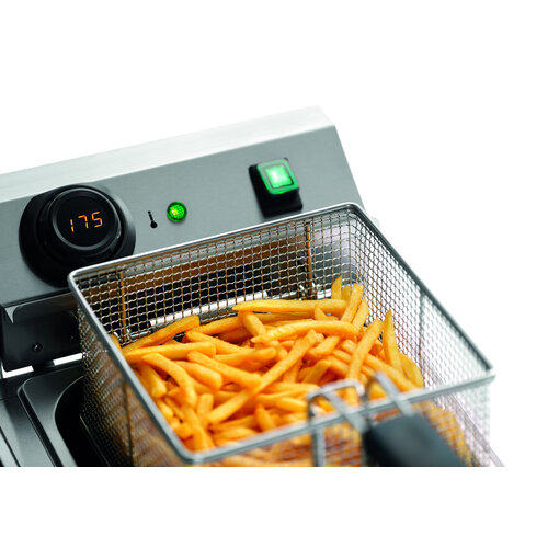 Bartscher Frytownica elektryczna 2-komorowa nablatowa 9L, 6.6kW Bartscher Frytownica elektryczna 2-komorowa nablatowa 9L, 6.6kW