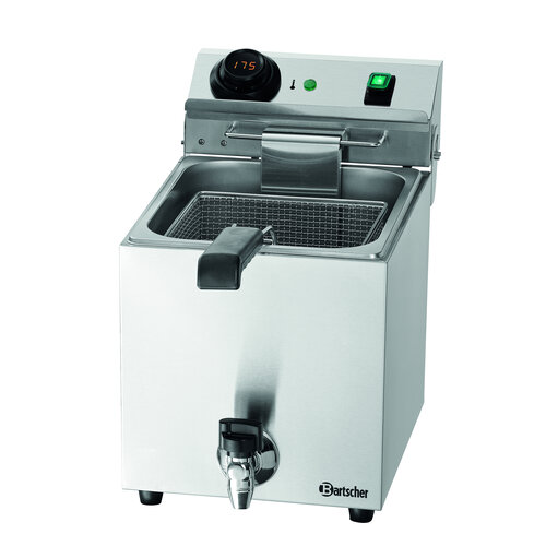 Bartscher Frytownica elektryczna 1-komorowa nablatowa 9L, 3.3 kW Bartscher Frytownica elektryczna 1-komorowa nablatowa 9L, 3.3 kW