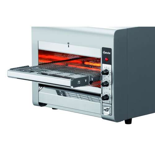 Bartscher Piec do pizzy taśmowy 1-komorowy, elektryczny 3.5kW, 1x Ø32 cm Bartscher Piec do pizzy taśmowy 1-komorowy, elektryczny 3.5kW, 1x Ø32 cm