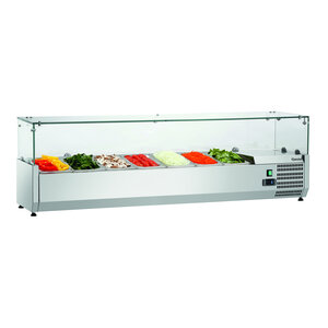 Bartscher Nadstawka chłodnicza do przechowywania składników 7x GN 1/4, od 0 do 10°C Bartscher Nadstawka chłodnicza do przechowywania składników 7x GN 1/4, od 0 do 10°C