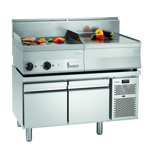 Bartscher Stół chłodniczy z 2 szufladami od -2 do 8°C, agergat boczny Bartscher Stół chłodniczy z 2 szufladami od -2 do 8°C, agergat boczny