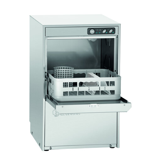 Bartscher Zmywarka podblatowa 350 x 350 mm do 30 koszy z pompą spustową i pompą wspomagającą płukanie Bartscher Zmywarka podblatowa 350 x 350 mm do 30 koszy z pompą spustową i pompą wspomagającą płukanie