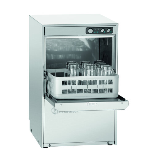 Bartscher Zmywarka podblatowa 350 x 350 mm do 30 koszy z pompą spustową i pompą wspomagającą płukanie Bartscher Zmywarka podblatowa 350 x 350 mm do 30 koszy z pompą spustową i pompą wspomagającą płukanie