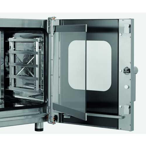 Bartscher Piec konwekcyjno-parowy 5x GN 2/3, 3,3 kW z myciem automatycznym, Silversteam Bartscher Piec konwekcyjno-parowy 5x GN 2/3, 3,3 kW z myciem automatycznym, Silversteam