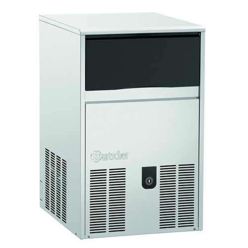 Bartscher Kostkarka do lodu, nablatowa, chłodzona powietrzem 46 kg/24 h, zasobnik 15 kg Bartscher Kostkarka do lodu, nablatowa, chłodzona powietrzem 46 kg/24 h, zasobnik 15 kg