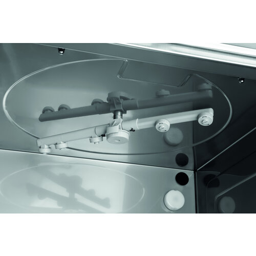 Bartscher Zmywarka do naczyń i garnków 400 x 400 mm do 60 koszy z pompą spustową i pompą wspomagającą płukanie Bartscher Zmywarka do naczyń i garnków 400 x 400 mm do 60 koszy z pompą spustową i pompą wspomagającą płukanie