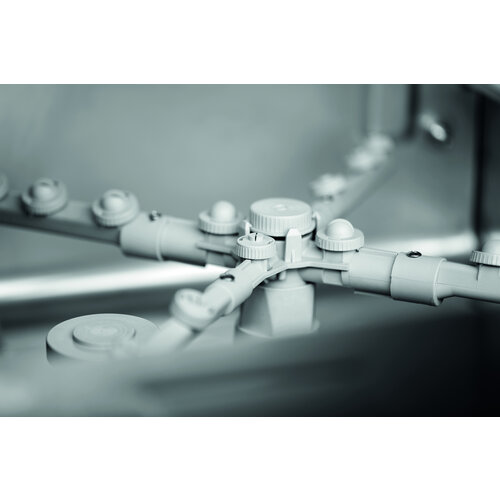 Bartscher Zmywarka do naczyń i garnków 400 x 400 mm do 60 koszy z pompą spustową i pompą wspomagającą płukanie Bartscher Zmywarka do naczyń i garnków 400 x 400 mm do 60 koszy z pompą spustową i pompą wspomagającą płukanie