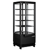 Saro Refrigerated display case with double doors, model SC 100 DT black 330-1015 Saro Refrigerated display case with double doors, model SC 100 DT black 330-1015