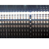 Diamond Refrigerated display case with a straight glass panel 90°, with a reserve - BLACK RO20/B5-R2