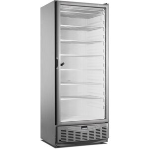 Saro Szafa mroźnicza przeszklona 525 L, od -22 do -18 °C, srebrna Saro Szafa mroźnicza przeszklona 525 L, od -22 do -18 °C, srebrna