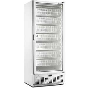 Saro Szafa mroźnicza przeszklona 525 L, od -22 do -18 °C, biała Saro Szafa mroźnicza przeszklona 525 L, od -22 do -18 °C, biała