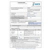 Saro Szafa chłodnicza przeszklona 980 L, od 1 do 8 °C, srebrna Saro Szafa chłodnicza przeszklona 980 L, od 1 do 8 °C, srebrna