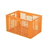 Saro Skrzynki piekarnicze 400x600x(h)349mm, pomarańczowy