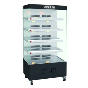Saro Nablatowa witryna grzewcza 5-poziomowa, 7.1 kW, od 63 do 70°C, czarna Saro Nablatowa witryna grzewcza 5-poziomowa, 7.1 kW, od 63 do 70°C, czarna