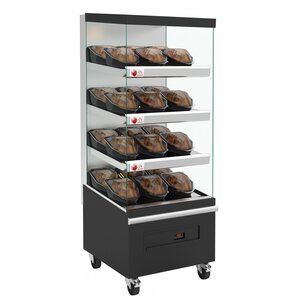 Saro Nablatowa witryna grzewcza 4-poziomowa, 3.8 kW, od 63 do 70°C, czarna Saro Nablatowa witryna grzewcza 4-poziomowa, 3.8 kW, od 63 do 70°C, czarna