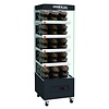 Saro Nablatowa witryna grzewcza 5-poziomowa, 4.1 kW, od 63 do 70°C, czarna