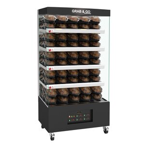 Saro Nablatowa witryna grzewcza 5-poziomowa, 7.8 kW, od 63 do 70°C, czarna Saro Nablatowa witryna grzewcza 5-poziomowa, 7.8 kW, od 63 do 70°C, czarna