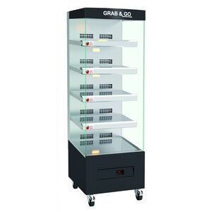 Saro Nablatowa witryna grzewcza 5-poziomowa, 4.5 kW, od 63 do 70°C, czarna Saro Nablatowa witryna grzewcza 5-poziomowa, 4.5 kW, od 63 do 70°C, czarna