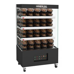 Saro Nablatowa witryna grzewcza 5-poziomowa, 6.2 kW, od 63 do 70°C, czarna Saro Nablatowa witryna grzewcza 5-poziomowa, 6.2 kW, od 63 do 70°C, czarna