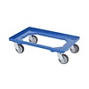 Saro Wózek transportowy do pojemników termoizolacyjnych 400x600x(h)87, niebieski Saro Wózek transportowy do pojemników termoizolacyjnych 400x600x(h)87, niebieski