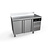 Fagor 2-door refrigerated counter 300L, from 0 °C to 8 °C, side unit