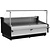 XXLselect Refrigerated counter, straight glass, without aggregate, forced circulation