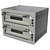 RedFox Double Deck Electric Pizza Oven 16 kW, 12 x Ø 33 cm