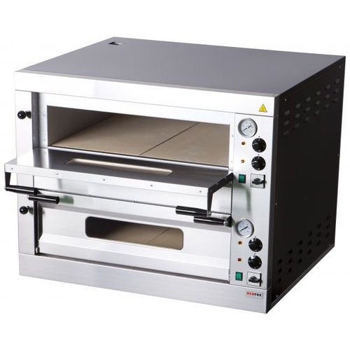 RedFox Double Deck Electric Pizza Oven 16 kW, 12 x Ø 33 cm RedFox Double Deck Electric Pizza Oven 16 kW, 12 x Ø 33 cm