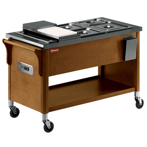 Diamond Drewniany wózek bemarowy 3xGN 1/1, 1.95 kW