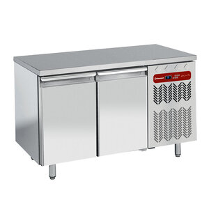 Diamond Stół chłodniczy 2-drzwiowy od -2 do 8 °C, 260L, agregat boczny