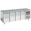 Diamond Stół chłodniczy 4- drzwiowy od -2 do 8 °C agregat boczny Diamond Stół chłodniczy 4- drzwiowy od -2 do 8 °C agregat boczny