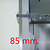 Diamond Szafa mroźnicza wentylowana 700L, od -25 do -15°C