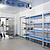 Diamond Regał magazynowy, narożny 4 półki, 400x2790x1750mm z anodowanego aluminium
