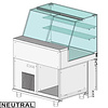 Diamond Witryna neutralna, szyba wysoka 1000x890x(h)11350 mm Diamond Witryna neutralna, szyba wysoka 1000x890x(h)11350 mm