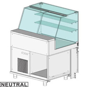 Diamond Witryna neutralna, szyba wysoka 1000x890x(h)11350 mm Diamond Witryna neutralna, szyba wysoka 1000x890x(h)11350 mm