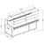 Diamond Witryna neutralna, szyba wysoka 1700x890x(h)11350 mm