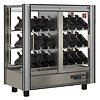 Diamond Chłodziarka na wino 2-drzwiowa, nastawna, drzwi przesuwne 530L, 42 butelek 400W od 4 do 16°C srebrna Diamond Chłodziarka na wino 2-drzwiowa, nastawna, drzwi przesuwne 530L, 42 butelek 400W od 4 do 16°C srebrna