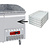 Diamond Stół do pizzy 2-drzwiowy z 1 szufladą 600x400 mm z blatem granitowym, agregat z prawej strony