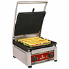 Diamond Grill kontaktowy pojedyńczy żeliwny, 360x240 mm, 3,6 kW