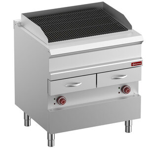 Diamond Elektryczny grill wodny 704x475 mm, żeliwna, 12kW Diamond Elektryczny grill wodny 704x475 mm, żeliwna, 12kW
