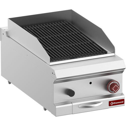Diamond Gazowa grill lawowy 330x510 mm, żeliwna, 7,5kW, nastawna Diamond Gazowa grill lawowy 330x510 mm, żeliwna, 7,5kW, nastawna